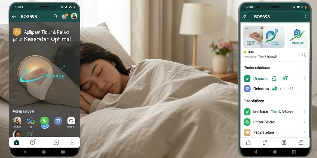 Antarmuka BOS898 yang menenangkan untuk pengalaman tidur optimal.
