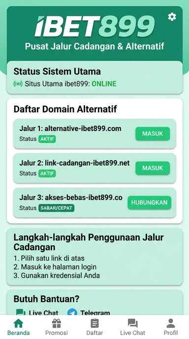 Alternatif Pusat Unduh APK ibet899 untuk Pengguna Android