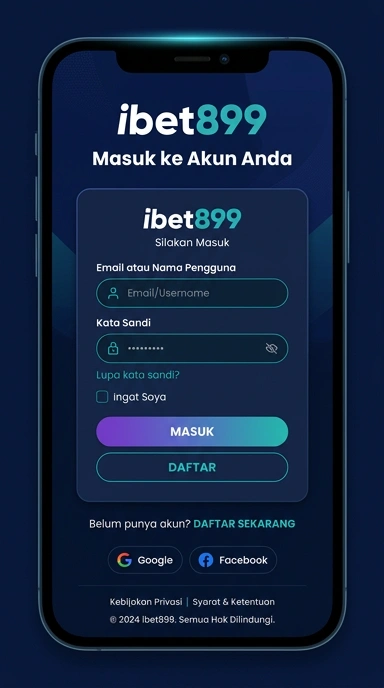 Panduan Masuk Akun iBet899 di Android